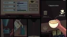 Screenshot from the game Coffee Talk in good quality