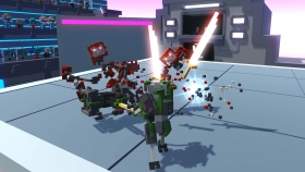 Screenshot from the game Clone Drone in the Danger Zone in good quality