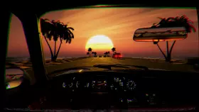 Screenshot from the game Retrowave in good quality