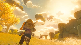 Screenshot from the game The Legend of Zelda: Tears of the Kingdom in good quality