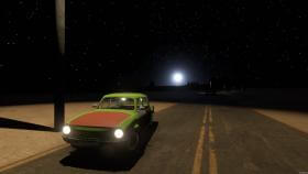 Screenshot from the game The Long Drive in good quality