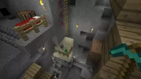 Screenshot from the game Minecraft in good quality
