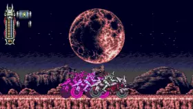 Screenshot from the game Vengeful Guardian: Moonrider in good quality