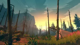 Screenshot from the game Firewatch in good quality