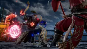 Screenshot from the game Soulcalibur VI in good quality