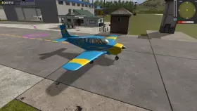 Screenshot from the game Coastline Flight Simulator in good quality
