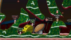 Screenshot from the game Worms 2 in good quality