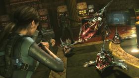 Screenshot from the game Resident Evil: Revelations in good quality