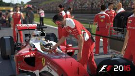 Screenshot from the game F1 2016 in good quality