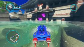 Screenshot from the game Sonic &  All-Stars Racing Transformed in good quality