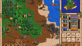 Screenshot from the game Heroes of Might and Magic 2: Gold Edition in good quality