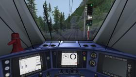 Screenshot from the game Train Simulator 2018 in good quality