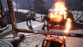 Screenshot from the game Wolfenstein: Cyberpilot in good quality