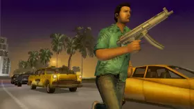 Screenshot from the game Grand Theft Auto: Vice City in good quality