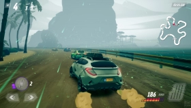 Screenshot from the game Horizon Chase 2 in good quality